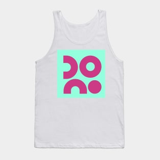 pastel circles and semicircles Tank Top